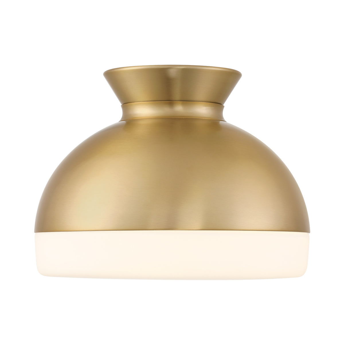 Crystorama Gidget 2-Light Flush Mount Vibrant Gold - detail