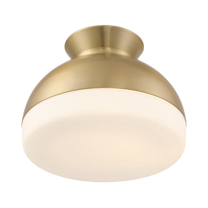 Crystorama Gidget 2-Light Flush Mount Vibrant Gold - detail