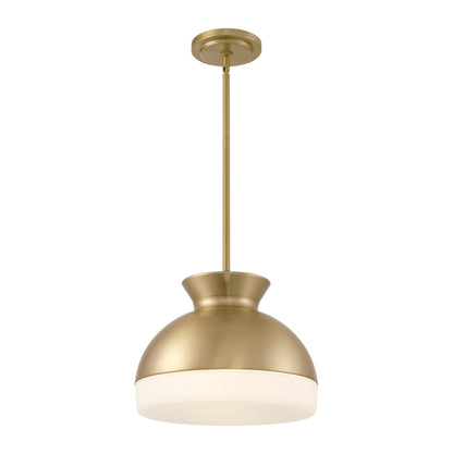 Crystorama Gidget 2-Light Pendant Vibrant Gold