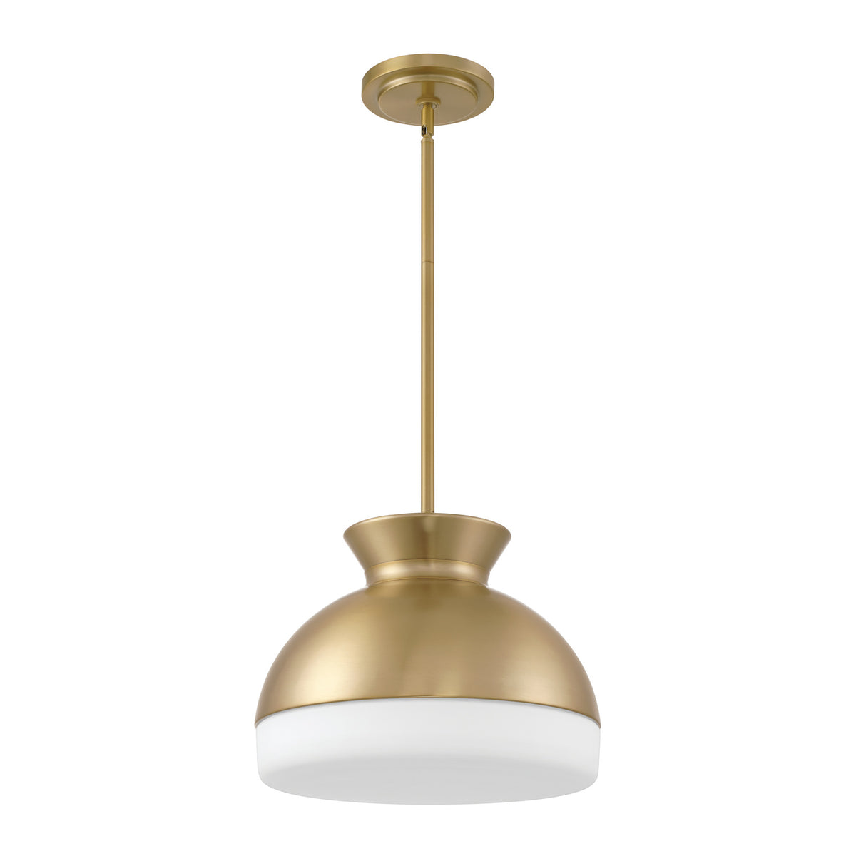 Crystorama Gidget 2-Light Pendant Vibrant Gold - detail