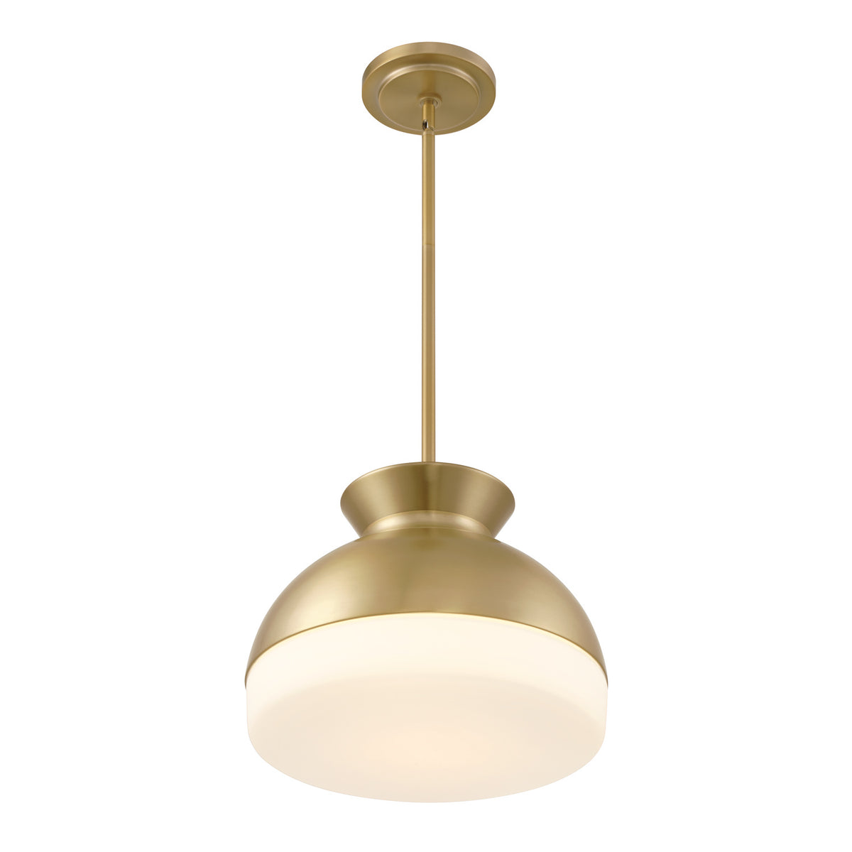 Crystorama Gidget 2-Light Pendant Vibrant Gold - detail