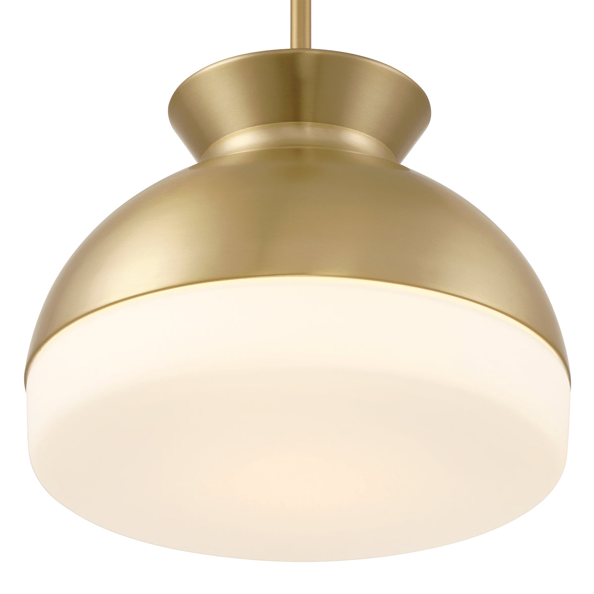 Crystorama Gidget 2-Light Pendant Vibrant Gold - detail