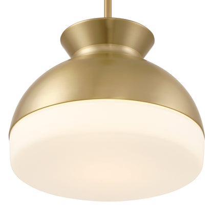Crystorama Gidget 2-Light Pendant Vibrant Gold - detail
