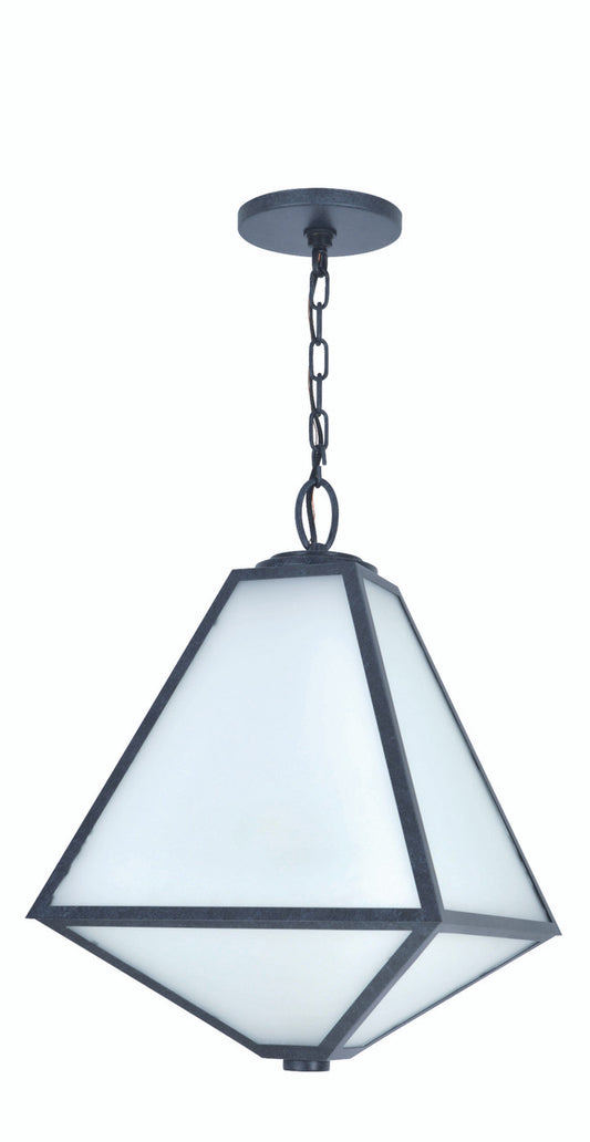 Crystorama Glacier Pendant Black Charcoal