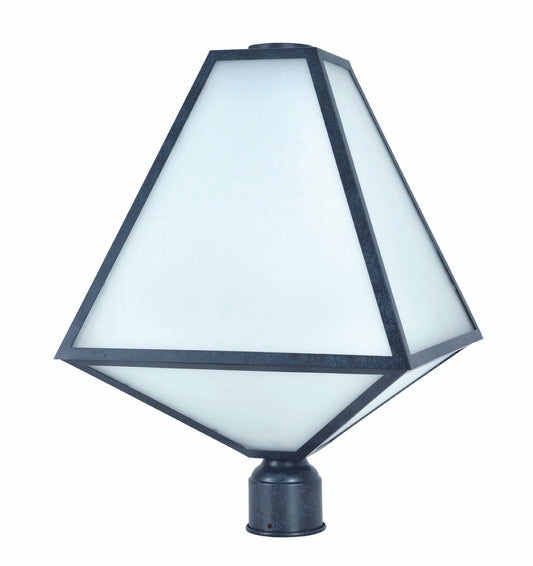Crystorama Glacier Post Light Black Charcoal