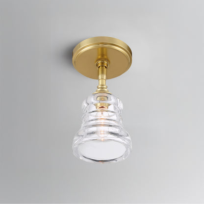 Gregory 1-Light Semi Flush Mount
