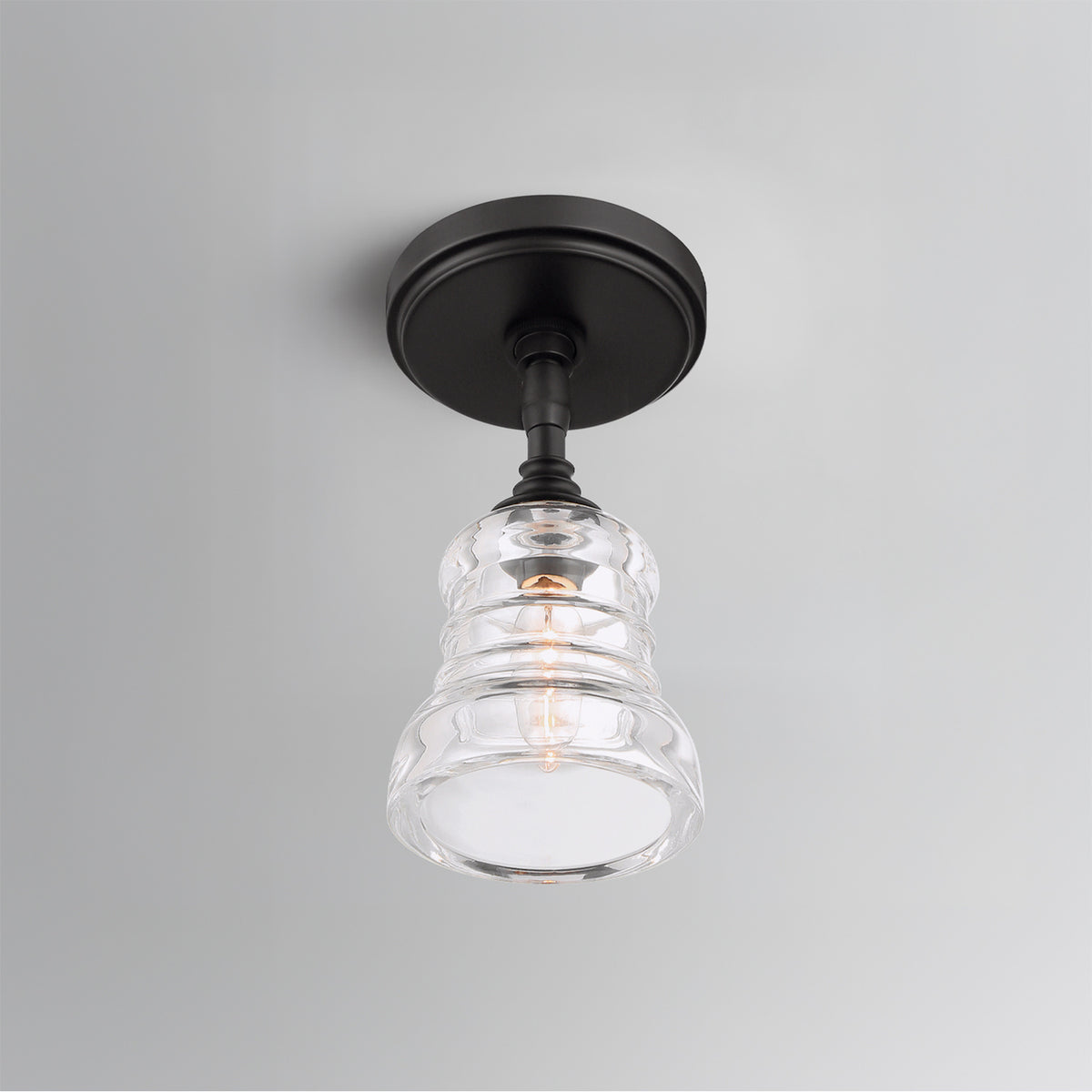 Gregory 1-Light Semi Flush Mount