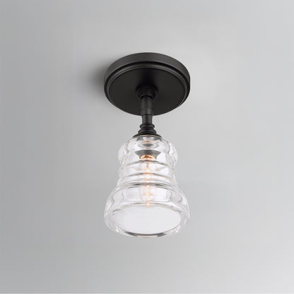Gregory 1-Light Semi Flush Mount