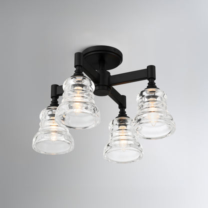 Gregory 4 Light Semi Flush Mount