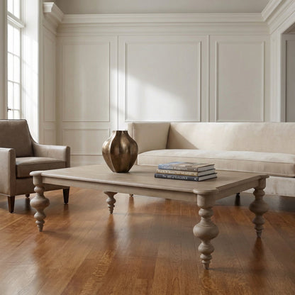 Noir Graff Coffee Table Weathered styled in an interior setting