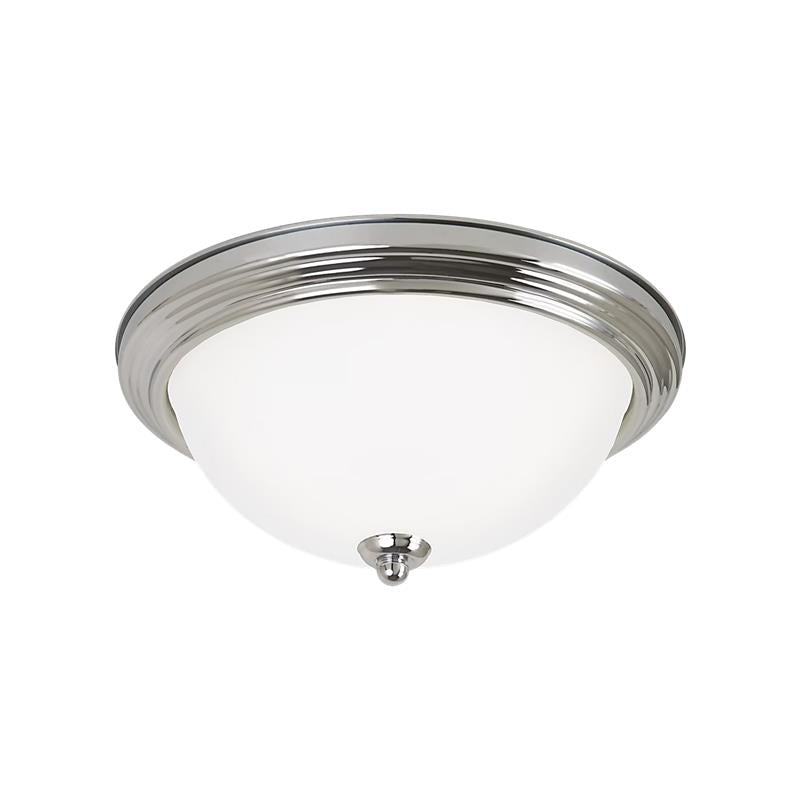 Generation Lighting Geary Two Light Ceiling Flush Mount Chrome