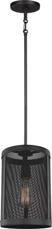 Visual Comfort Studio Gereon Mini Pendant Black