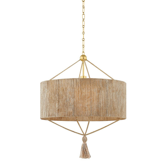 Mitzi Reyn Large Pendant Aged Brass