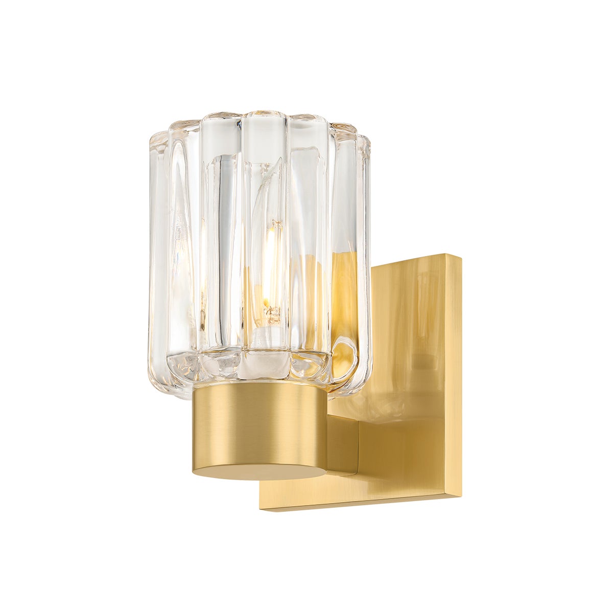 Mitzi Danae 1-Light Vanity Light Aged Brass