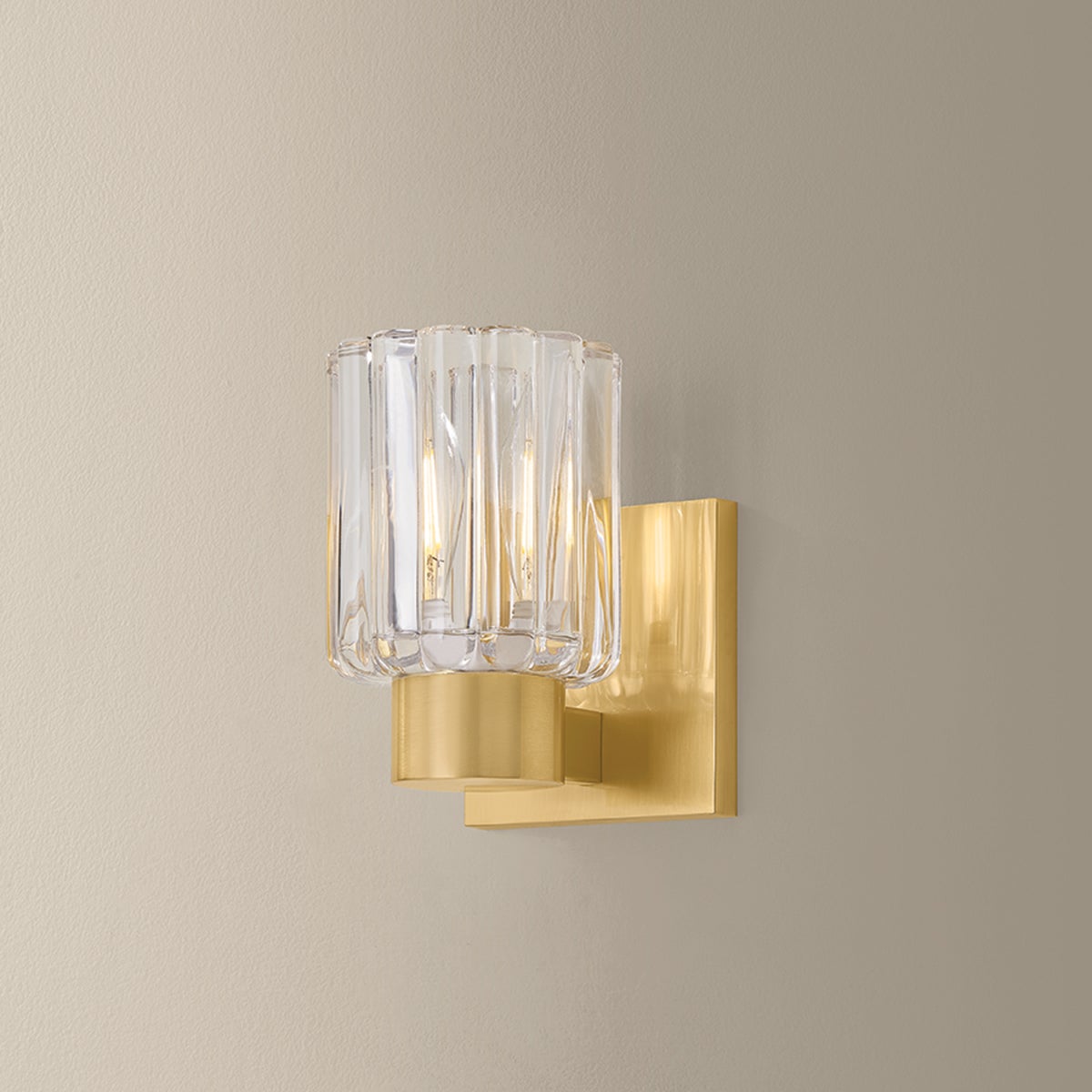 Mitzi Danae 1-Light Vanity Light Aged Brass
