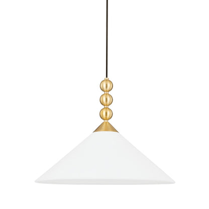 Mitzi Sang Pendant Aged Brass