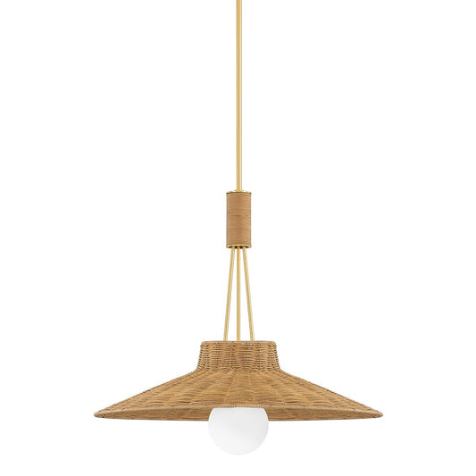 Mitzi Laudine Pendant Aged Brass