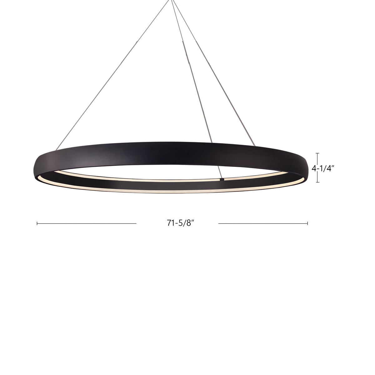 Halo 72" Pendant
