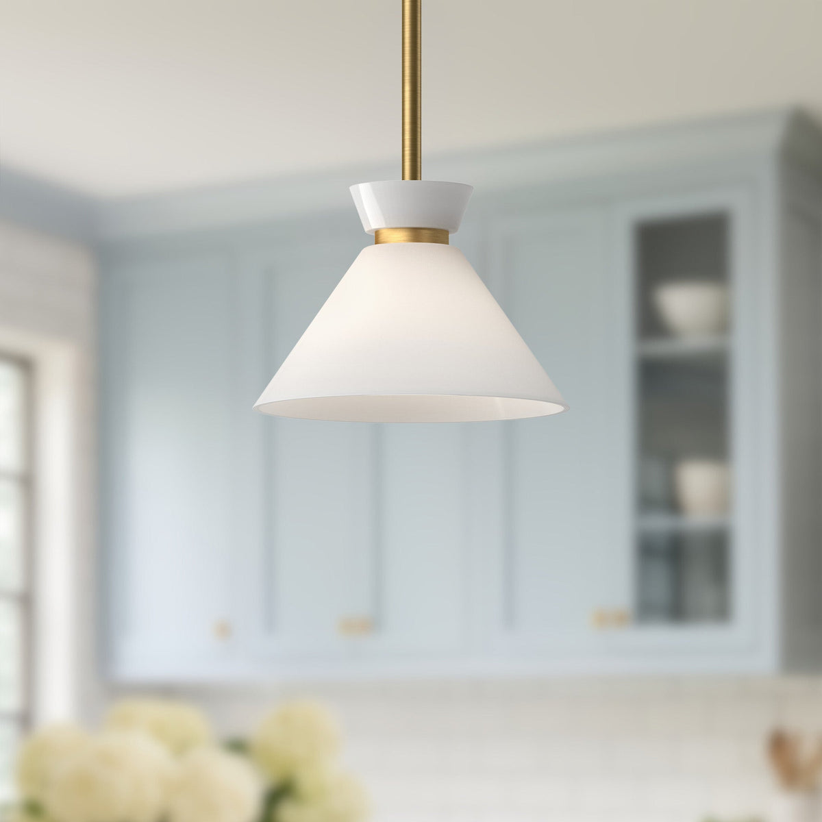 Halston 8 in 1-Light Pendant