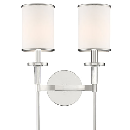 Crystorama Hatfield Wall Sconce Vibrant Gold