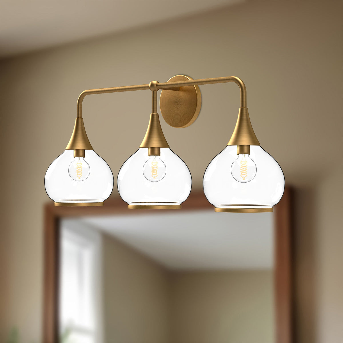 Hazel 26 in 3-Light Vanity Light