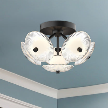Hera 6-Head 16 in LED Flush Mount