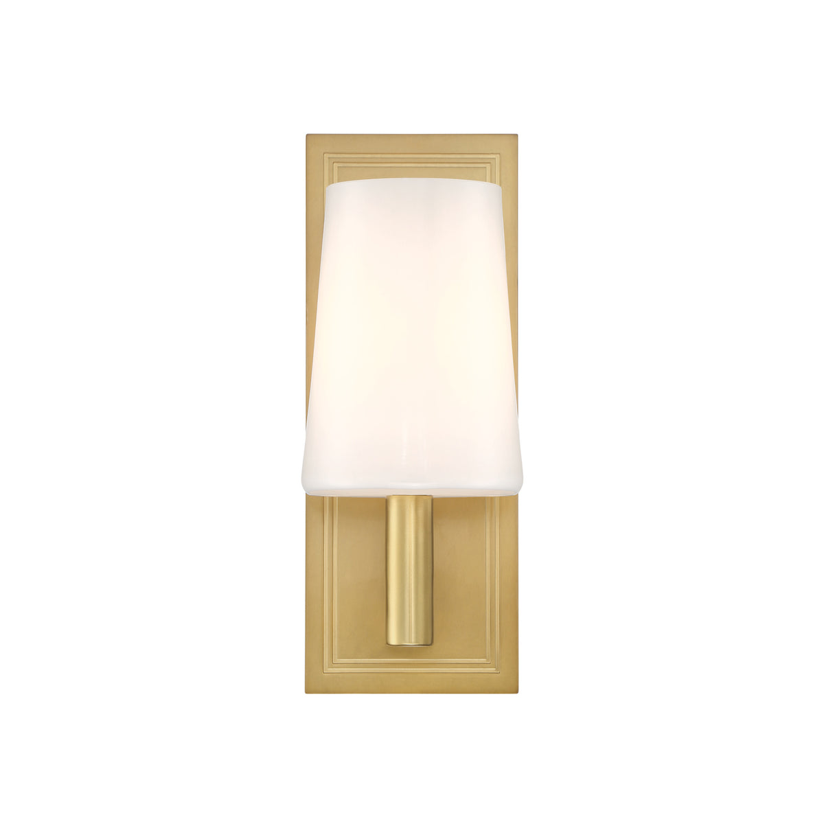 Crystorama Hogan 1-Light Wall Sconce Aged Brass - detail
