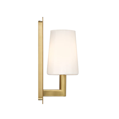 Crystorama Hogan 1-Light Wall Sconce Aged Brass - detail