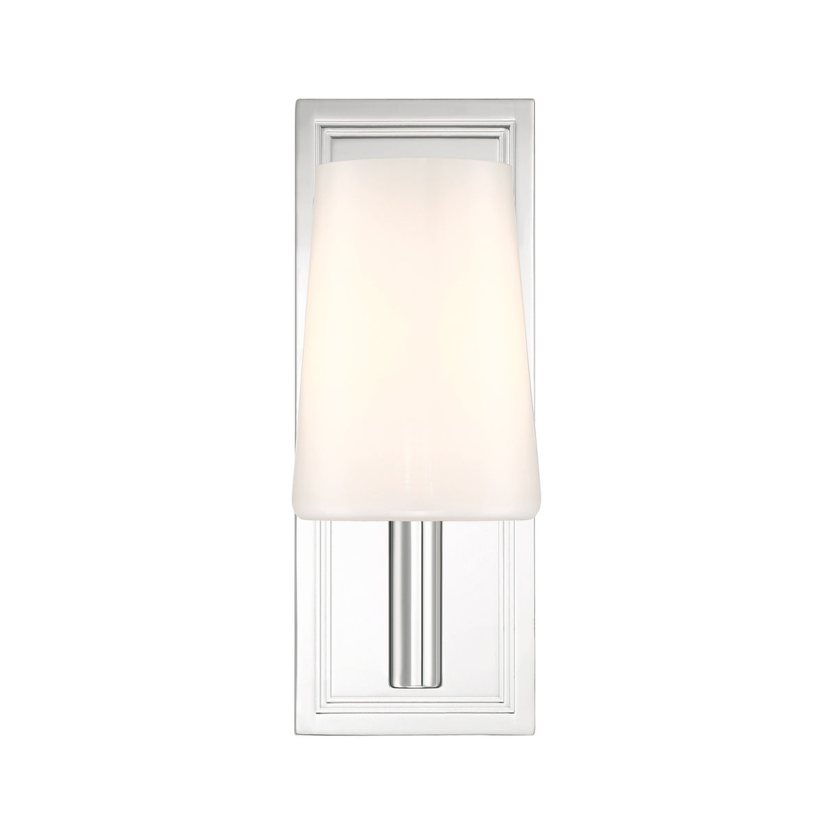 Crystorama Hogan 1-Light Wall Sconce Polished Chrome - detail