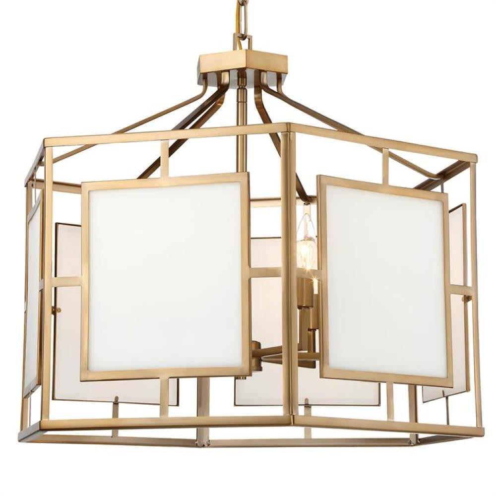 Crystorama Hillcrest Chandelier Vibrant Gold