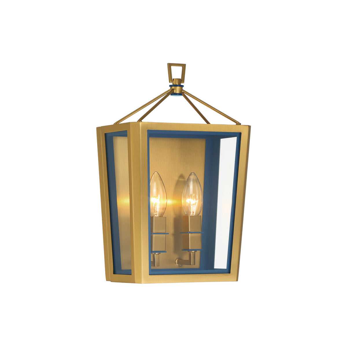 Crystorama Herrick 2-Light Wall Sconce - detail