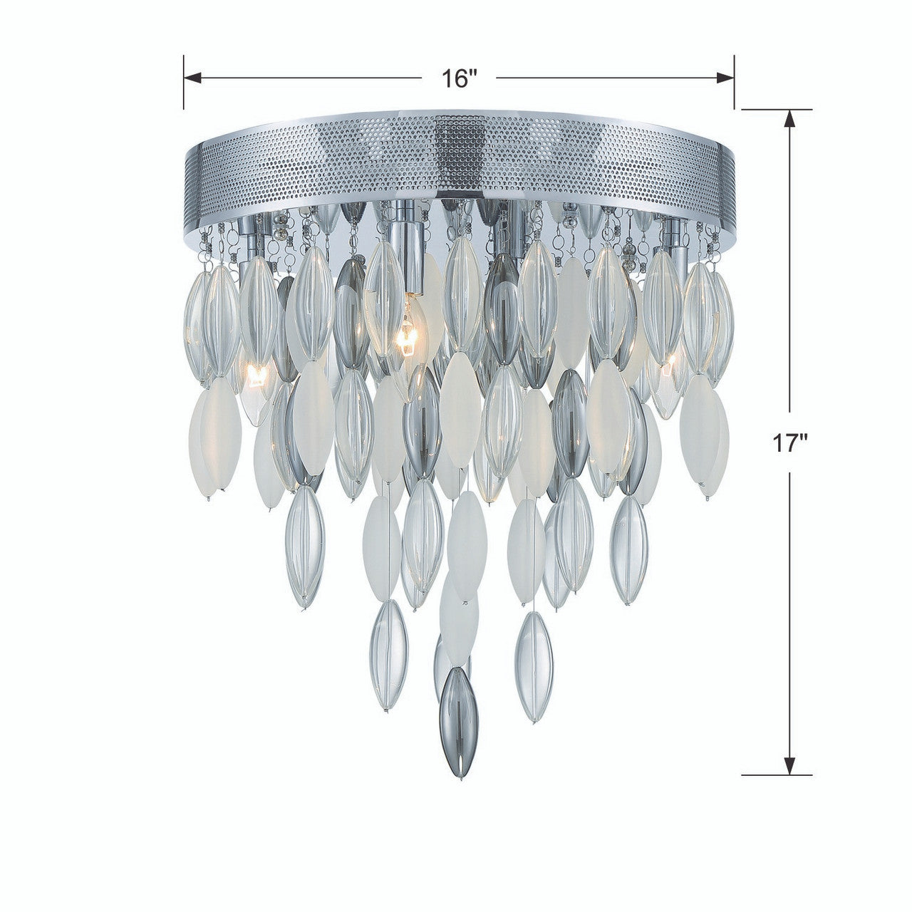 Flush Mounts-Crystorama-HUD-A2214