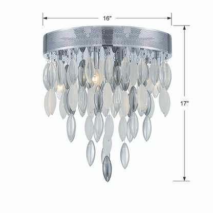 Flush Mounts-Crystorama-HUD-A2214