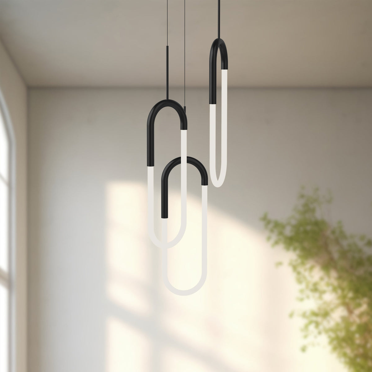 Huron 3-Head LED Multi-Pendant
