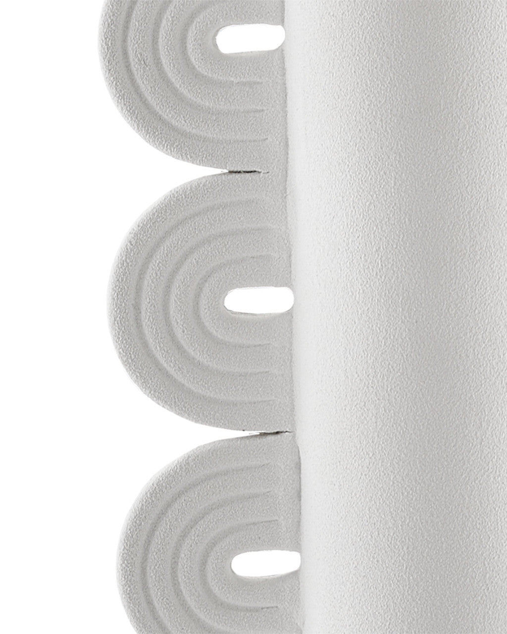 Happy 40 Three Wings White Vase Currey and Company 1200-0399
