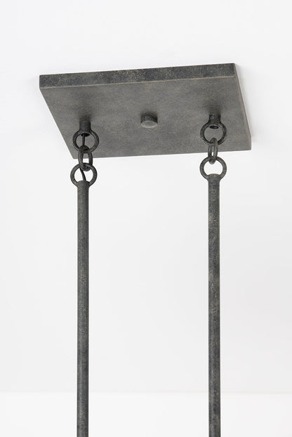 Troy Hart Outdoor Lantern French Iron Detail 3