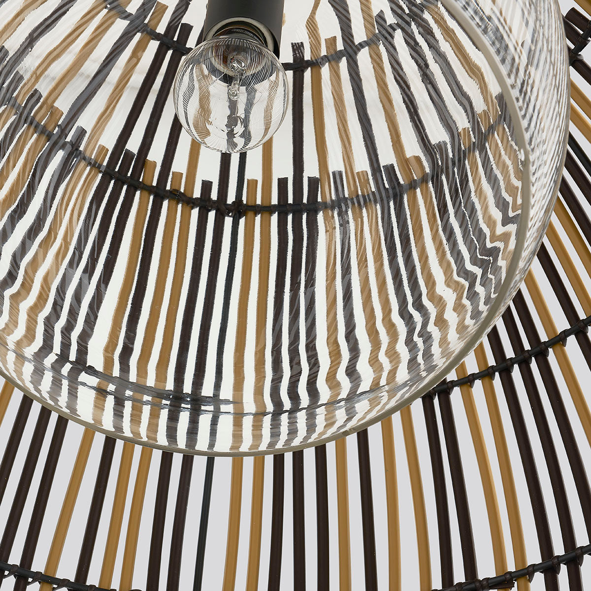 Troy Holden Outdoor Chandelier Bronze Detail 2
