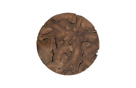 Teak Chunk Coffee Table