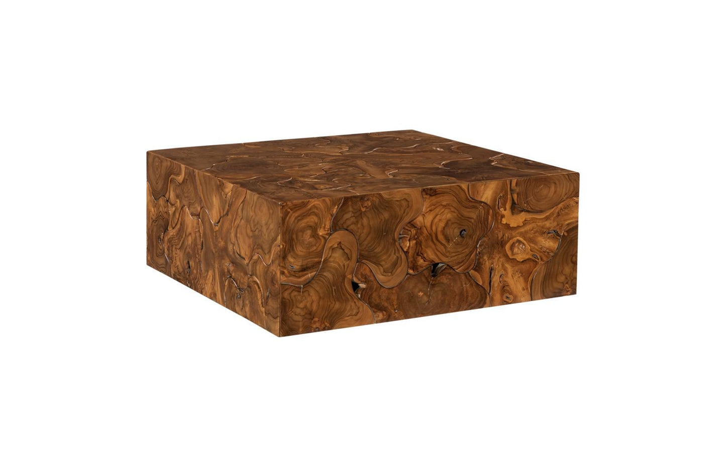 Teak Slice Coffee Table