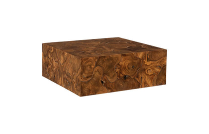 Teak Slice Coffee Table