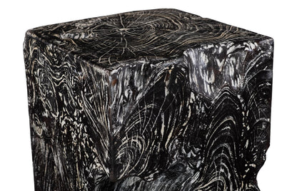 Black Wash Stool