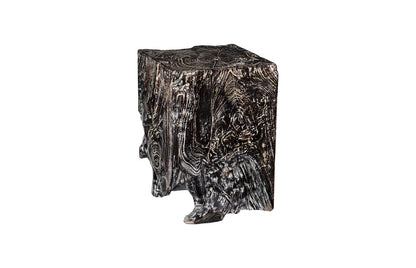 Black Wash Stool