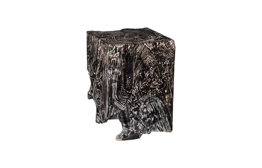 Black Wash Stool