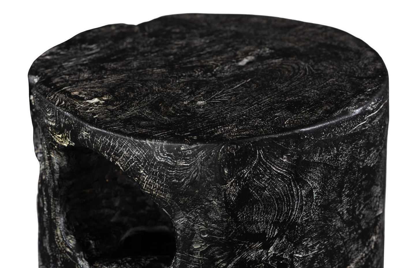Black Wash Stool