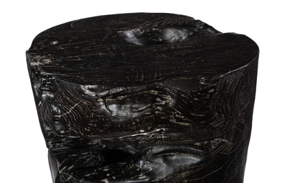 Black Wash Stool