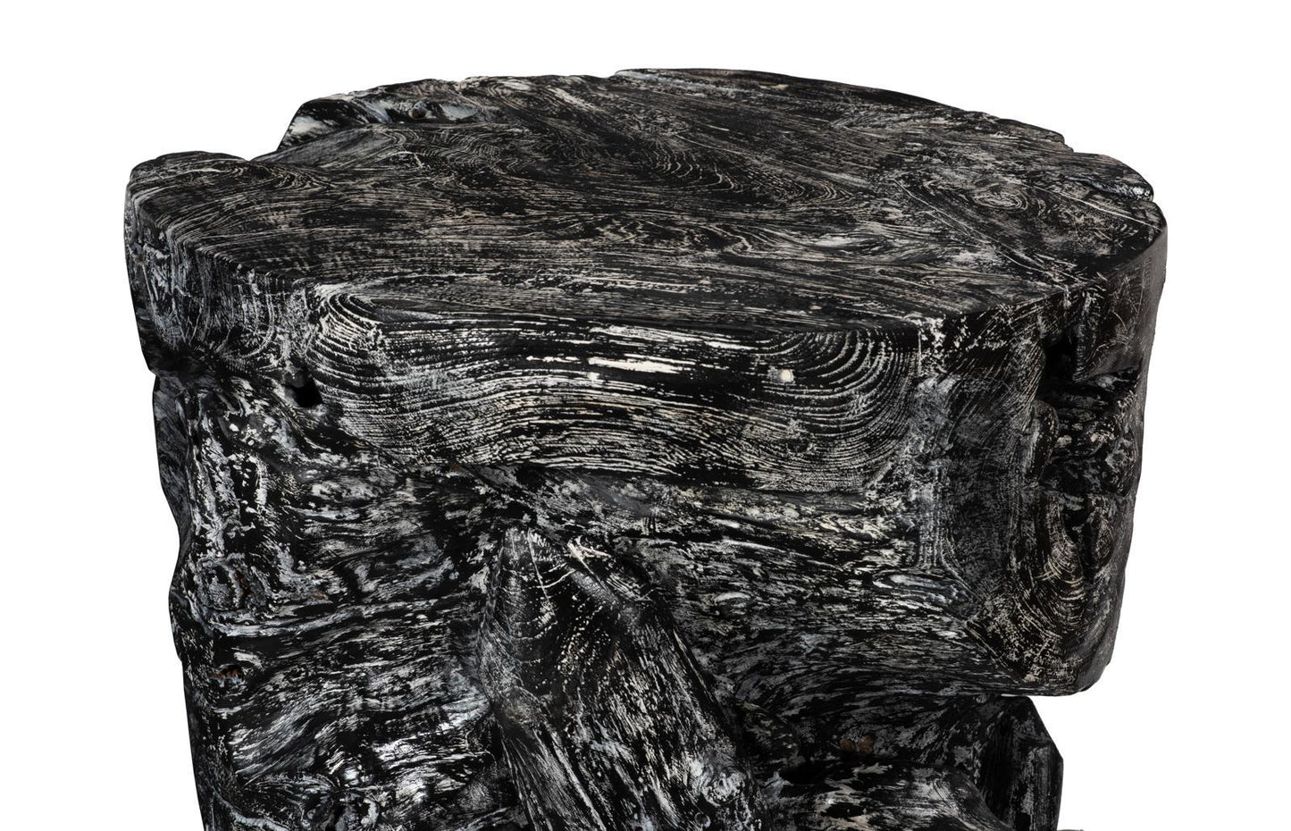 Black Wash Side Table