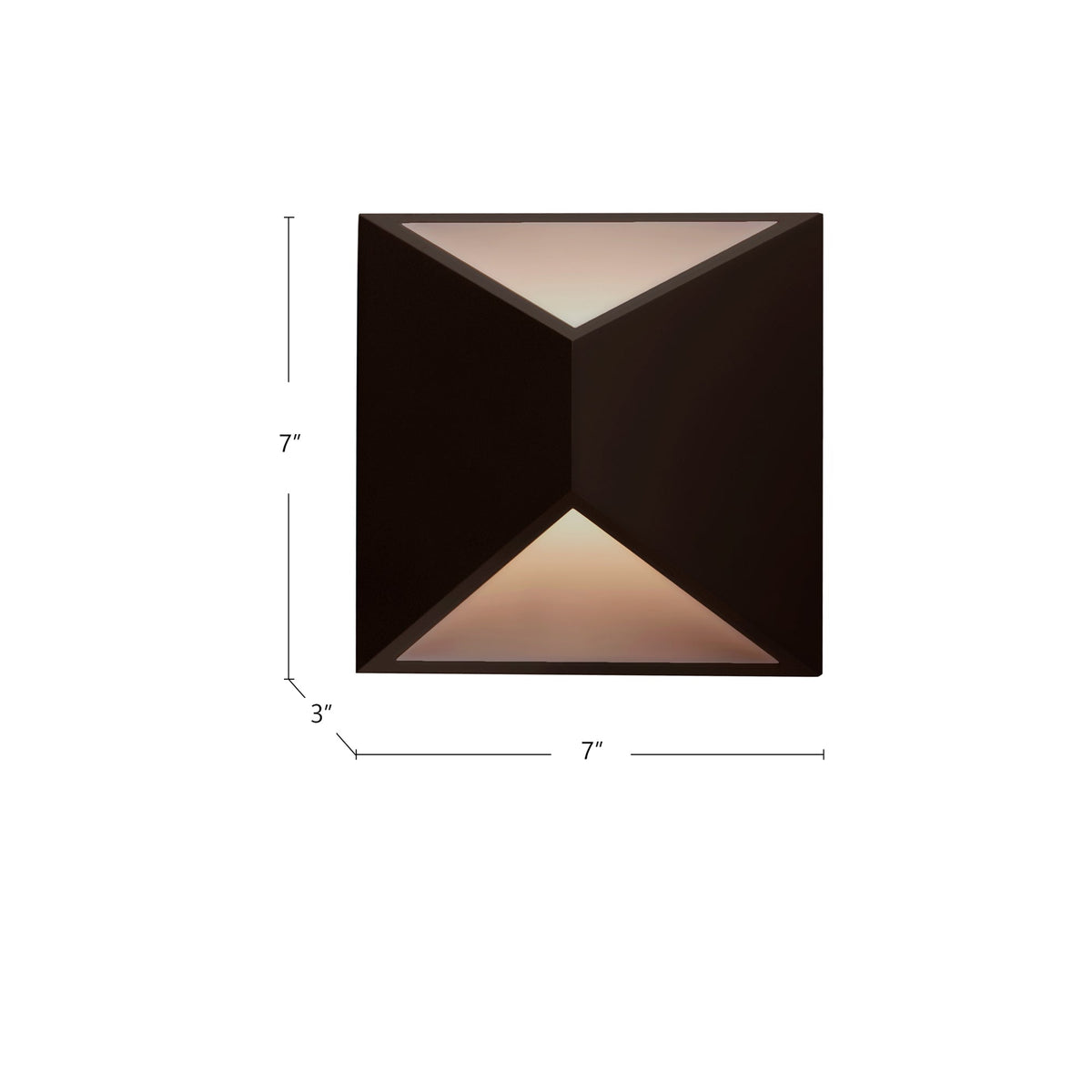 Indio 7" LED Outdoor Wall Sconce