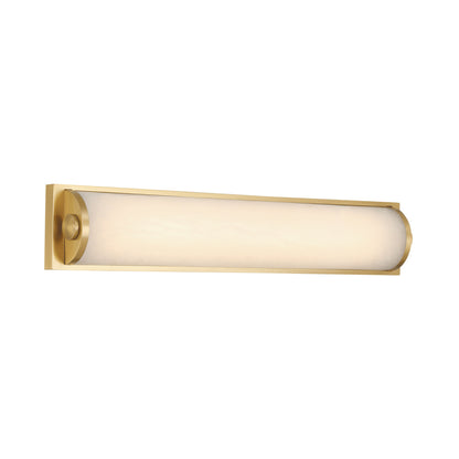 Crystorama Jarvis 24.5" LED Bathroom Vanity Aged Brass