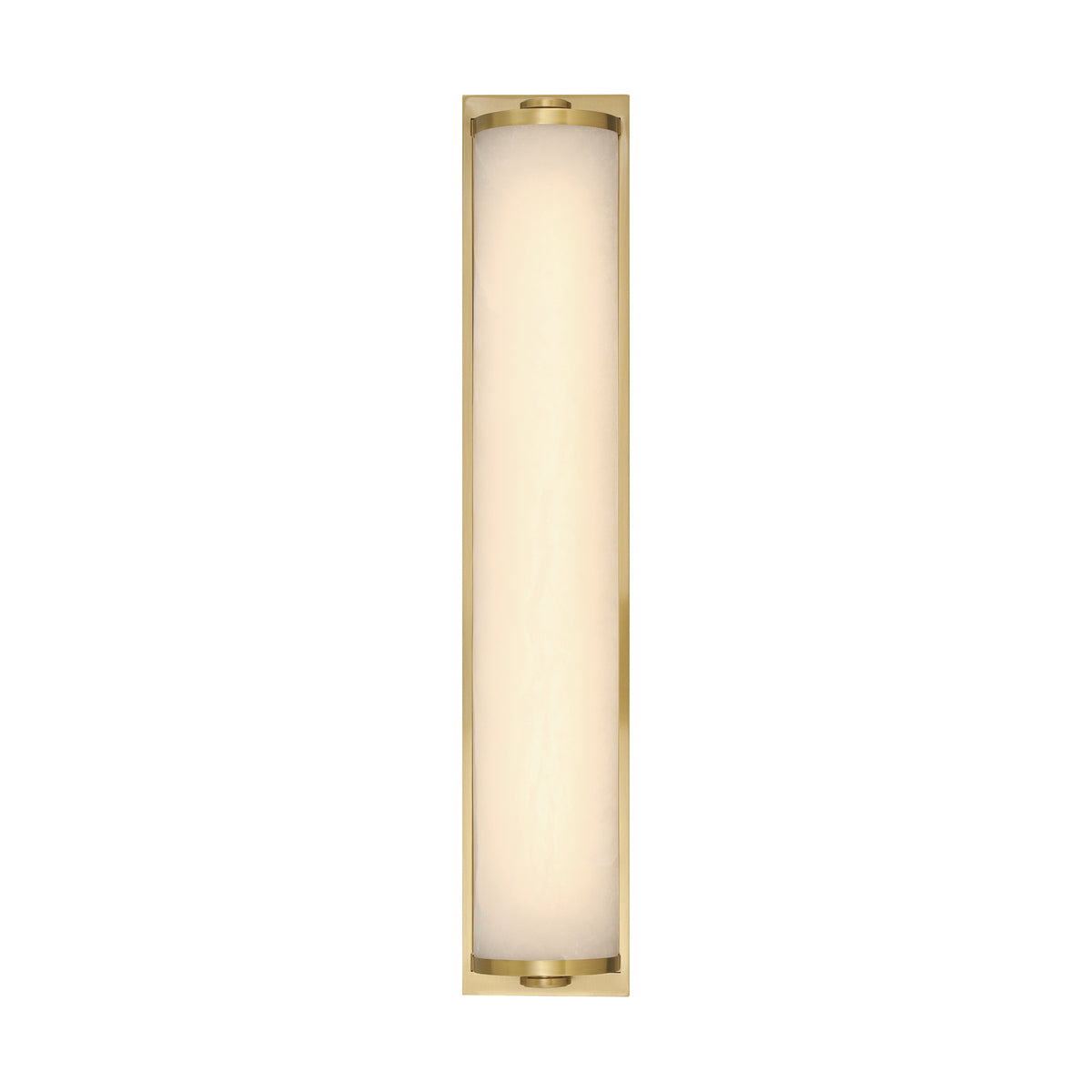 Crystorama Jarvis 24.5" LED Bathroom Vanity Aged Brass - detail
