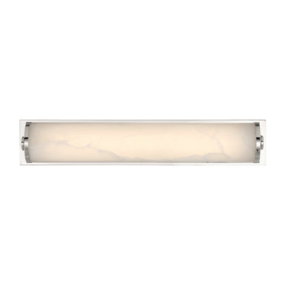 Crystorama Jarvis 24.5" LED Bathroom Vanity Polished Nickel - detail